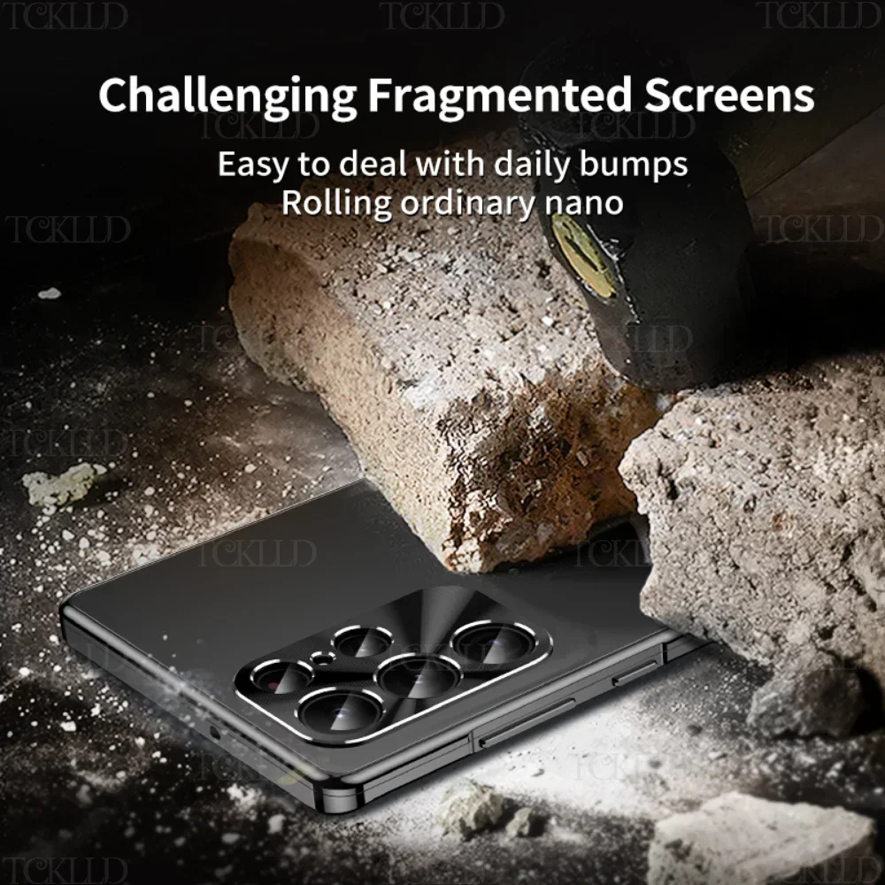 2025 Premium Metal Magnetic Ultra-Thin Protective Case - Full Camera Shield & Durable Aluminum Alloy Back Cover