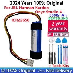 Original New High Quality 3000mAh ICR22650 Replacement Battery For Harman/Kardon Onyx Studio 4 Bluetooth Speaker batteries