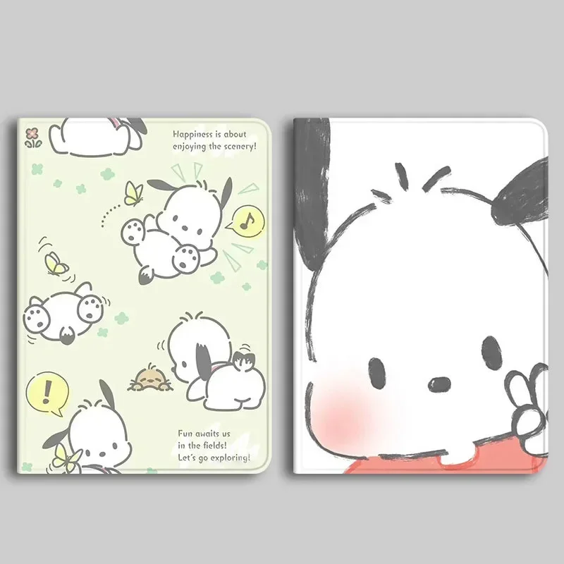 Capa Magnética Kawaii Pochacco para Ipad Capa para Ipad Air Pro 11 8ª Geração 10 10.9 Air 9.7 Mini 2023 - Imagem 3