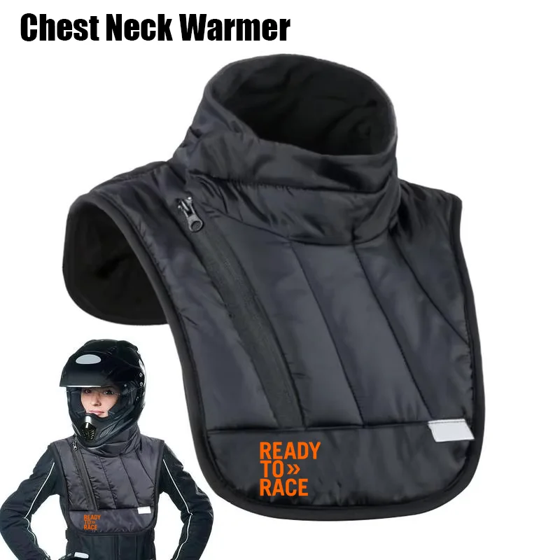 Winter motorcycle neck gaiter windproof cotton knit