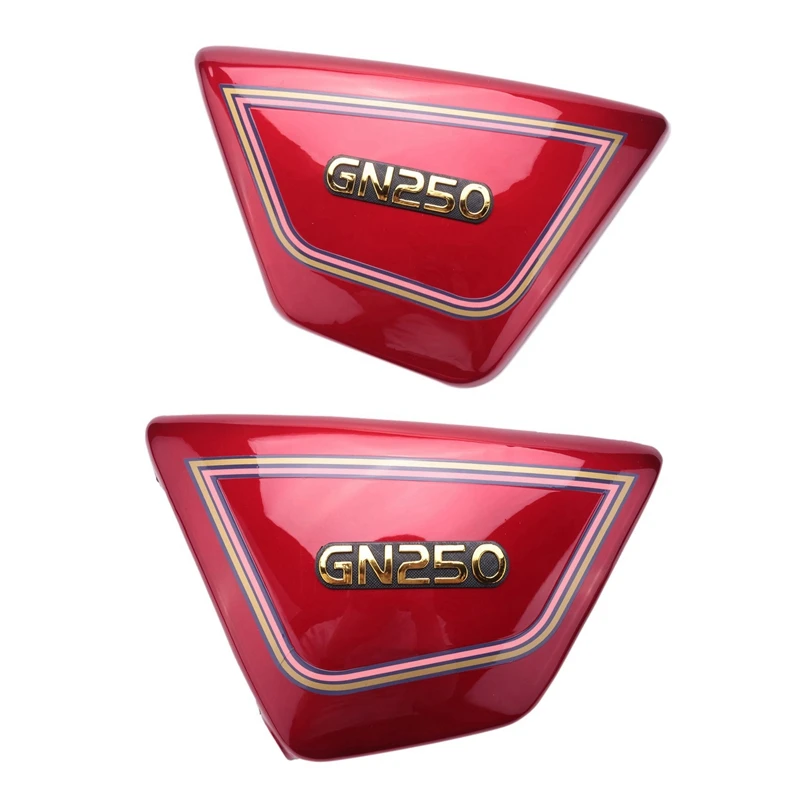 

2 Pair Right & Left Frame Side Covers Panels For Suzuki Motorcycle Parts Gn 250 Gn250 Gn250 Motorcycle Parts Red
