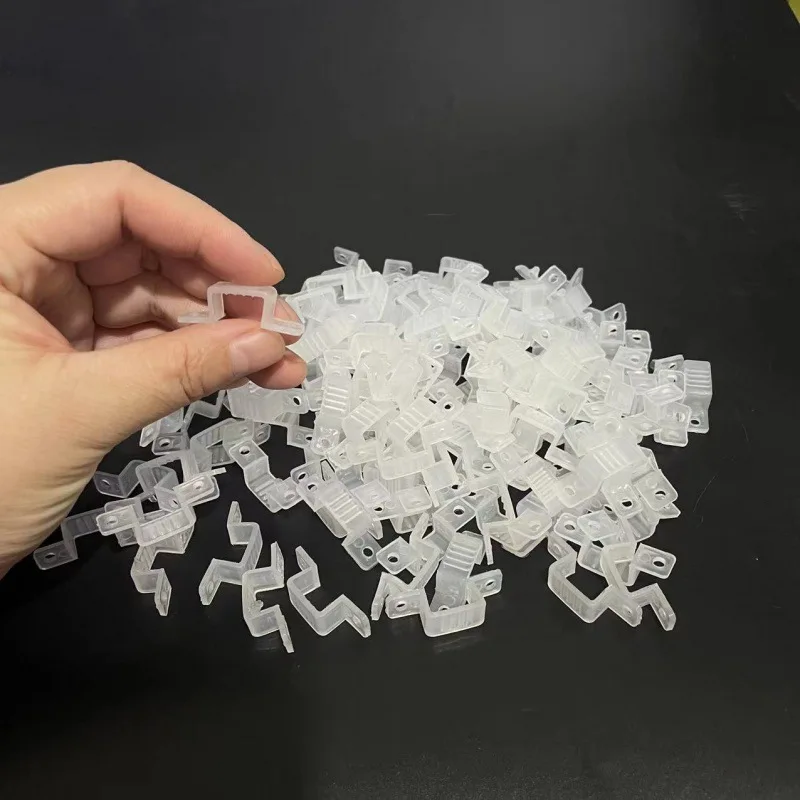 PATIKIL Clip per strisce di luci a LED, confezione da 80 clip di
