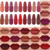 18Pcs/Set DNM Capsule Lipstick Set Color Fixing Lasting Non-Stick Cup Mouth Red Nude Makeup Sexy Women's Lips Solid Lip Gloss 1