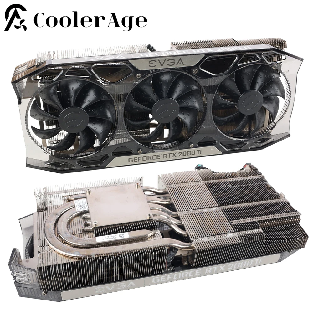 Per Evga Geforce Rtx 2080 Ti Scheda Video Heatisnk 87Mm Muslimyrtx2080Ti Sostituzione Della Scheda Grafica Dissipatore Di Calore