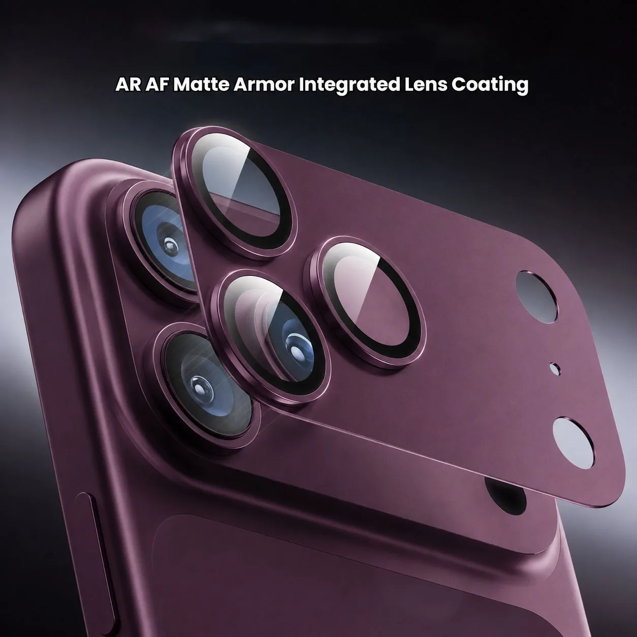 Premium Camera Lens Protector with Strong Adsorption - Metal-Tempered Glass Full Protective Cover