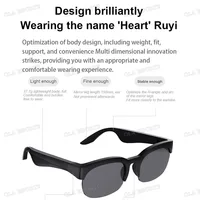 New Camera Control Smart Glasses 2025 Music Sunglasses Headphones Wireless Bluetooth Call Headset HIFI Audio glasses For Android - Image 4