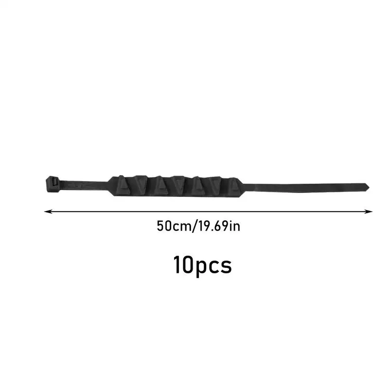Motorcycle Snow Tires Anti-skid Chain 10pc Non-Slip Cable Ties Winter Tire Straps Security Chains Emergency Tire Snowfield Chain