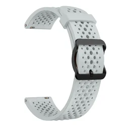 Breathable Soft Silicone Strap Band - Amazfit Bip6 Bip5 (3 Light gray)