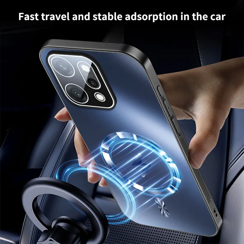 Magnetic Heat Dissipation Matte Protective Case with Adsorption Technology