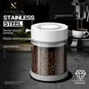 Electric Vacuum Coffee Beans Glass Storage Jar Large Sugar Tea Hermetic Organizer Cans Loose Tea Storage Bottle Kitchen Items 1