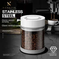 Electric Vacuum Coffee Beans Glass Storage Jar Large Sugar Tea Hermetic Organizer Cans Loose Tea Storage Bottle Kitchen Items 1