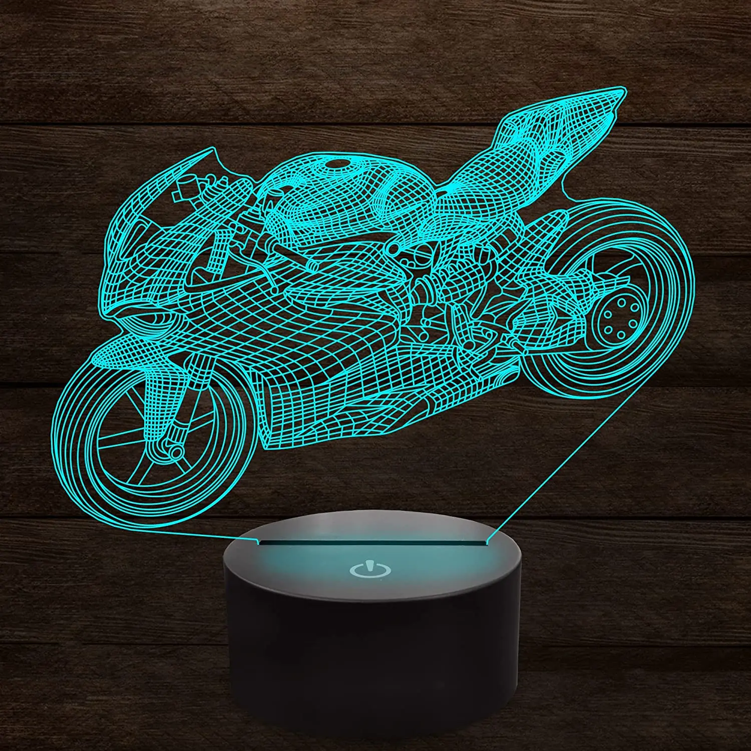 

Motorcycle Night Light LED 3D Table Lamp for Kids Xmas Birthday Present for Boy Girl Room Decoration Gift for Motorbike Fans
