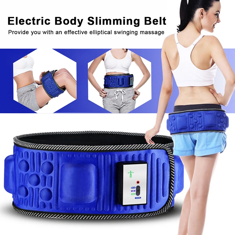 Electric Abdominal Stimulator Body Vibrating Slimming Belt Belly Muscle Waist Trainer Massager X5 Times Weight Loss Fat Burning muscle stimulator abdominal muscle stimulator