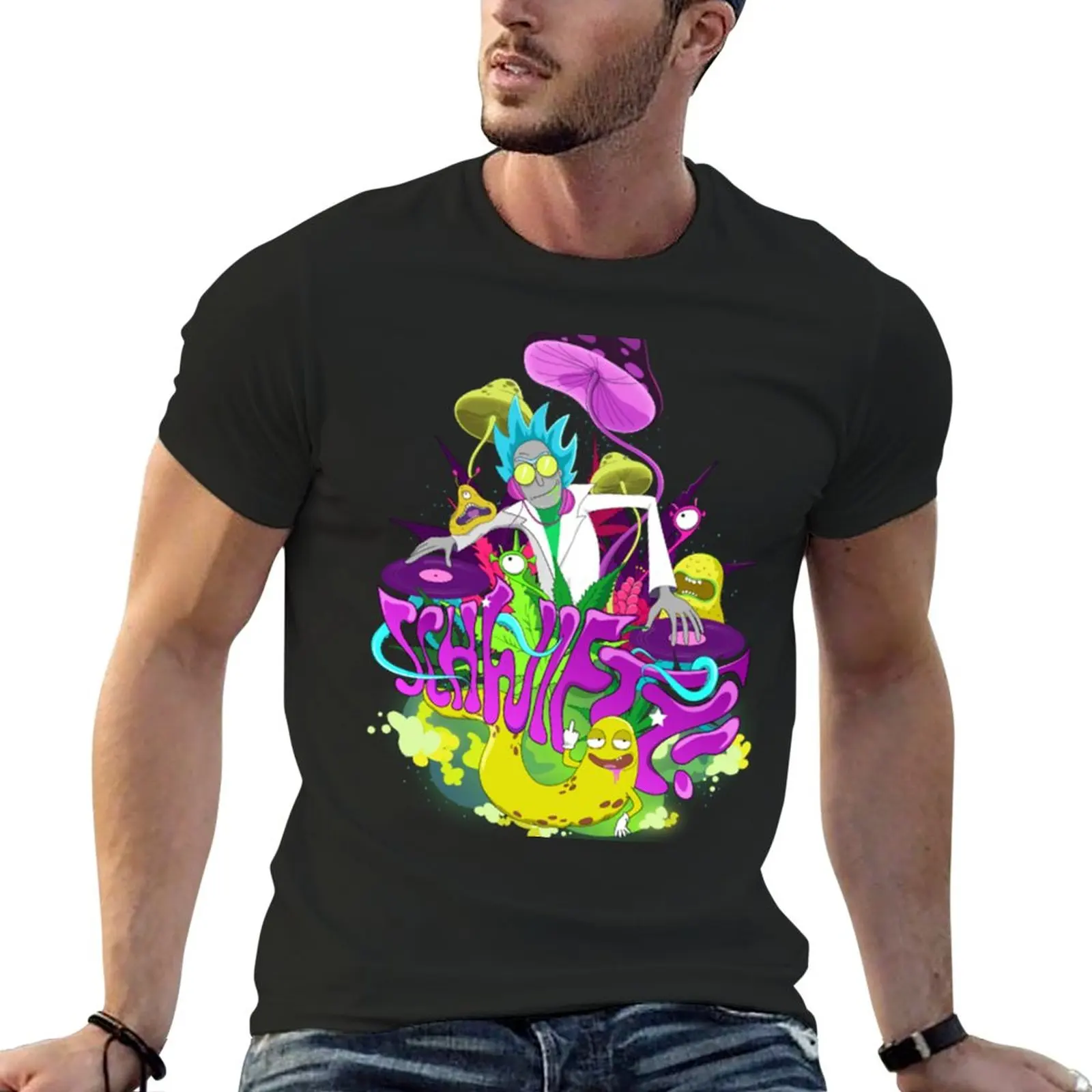 

New Schwifty trip T-Shirt korean fashion plain t-shirt oversized t shirts heavyweight t shirts for men