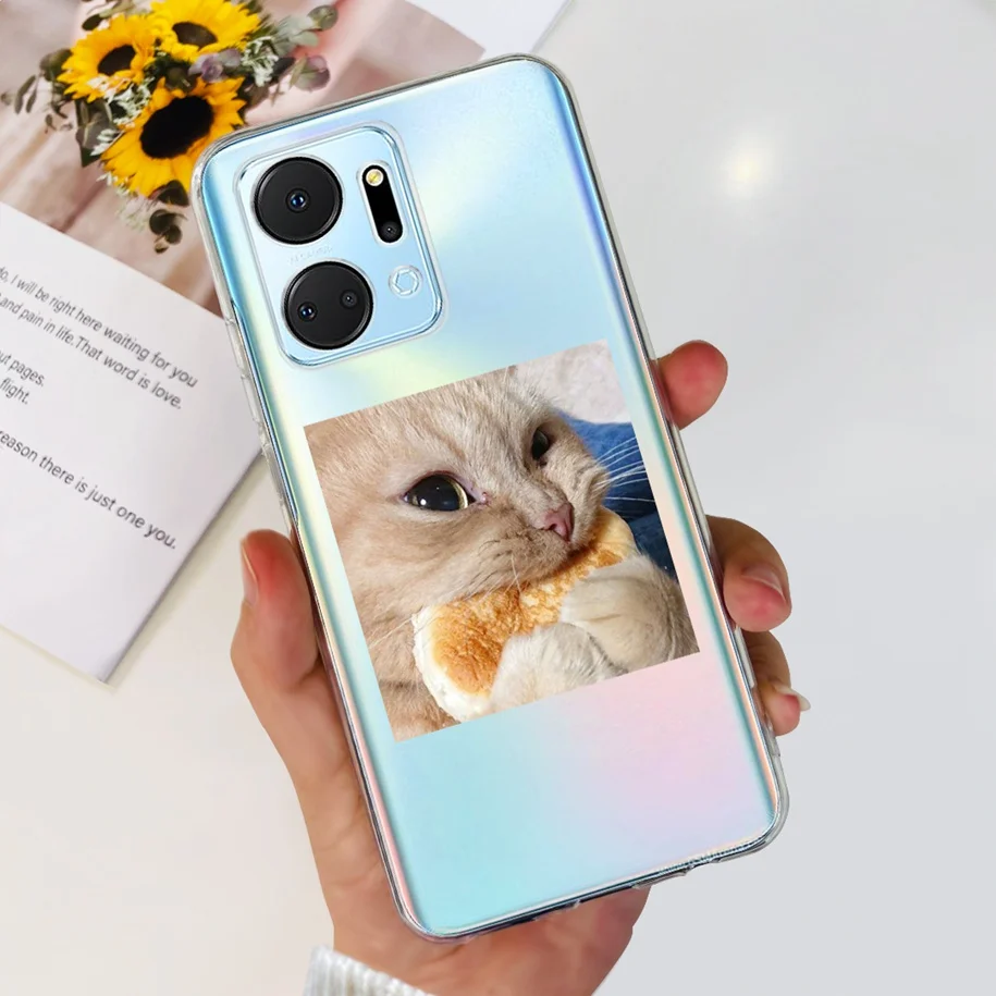 Elegant Silicone Soft TPU Phone Case - Flexible Protective Cover for 6.75-Inch Smartphones