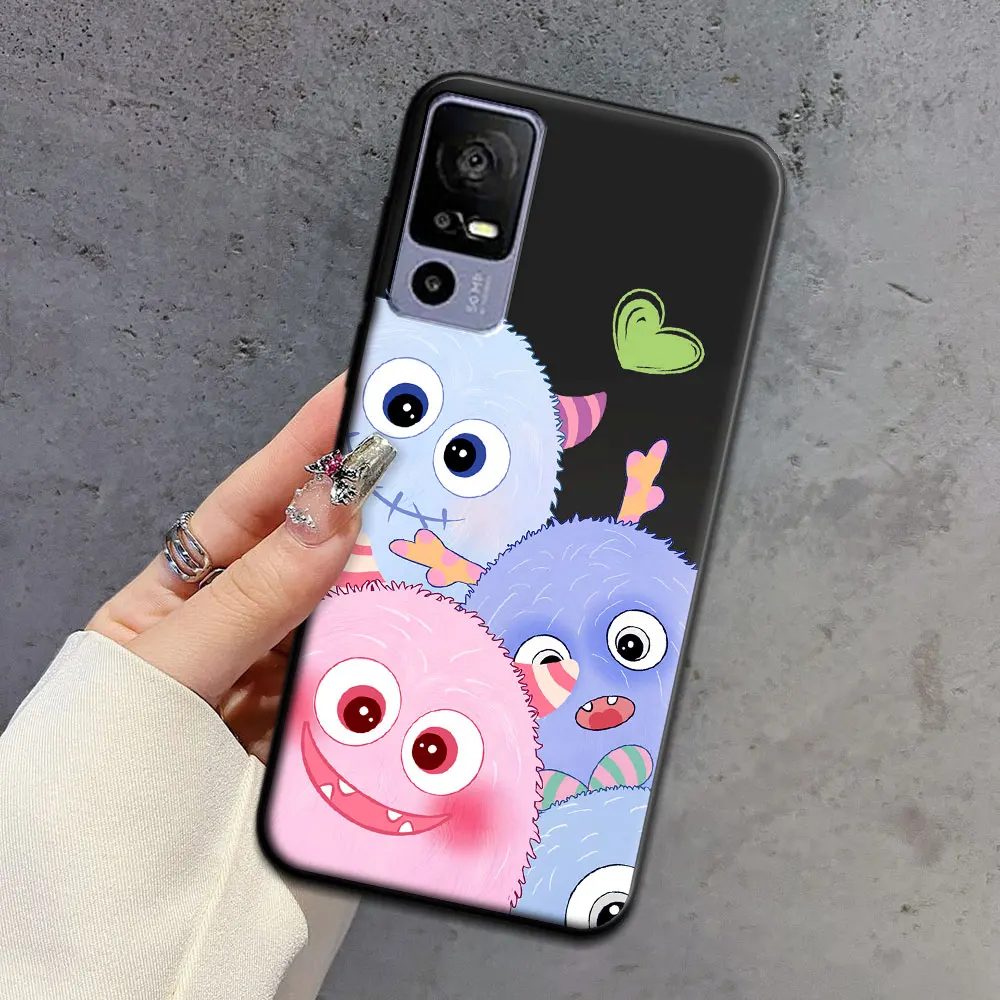 Charming Astronaut Cartoon Soft Silicone TPU Phone Case - Lovely Back Cover