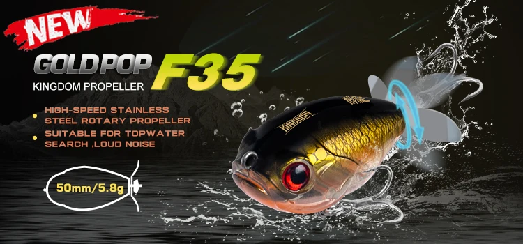 Kingdom Propeller Angelköder, 9 cm, 11 cm, harter Köder, weicher rotierender Schwanz, Topwater-Bleistift, 11 g, 17 g, schwimmende Wobbler, künstlicher Köder – Detail 3