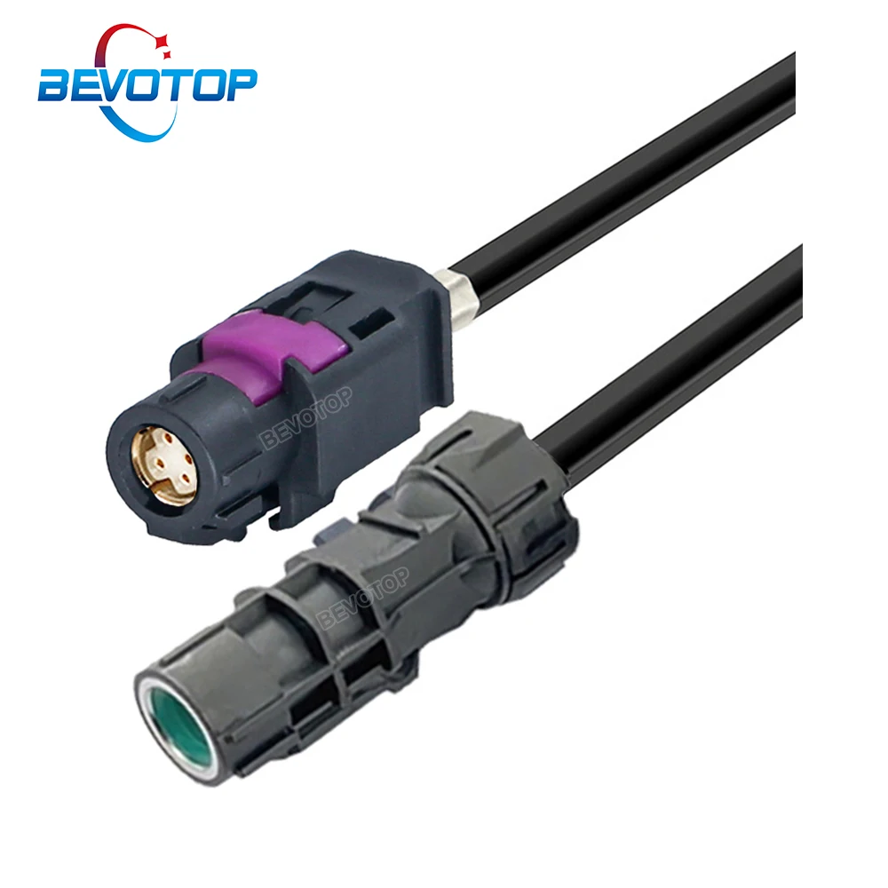 Bevotop-lvds Cabo Wire Harness Impermeável Hsd um Jack Fêmea 4-pin Alta Velocidade 535 Linha Não-impermeável Núcleo