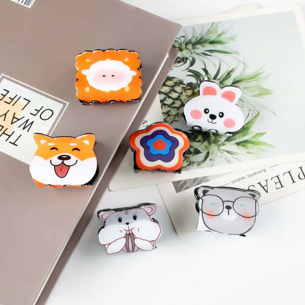 

Креативный зажим для волос Corgi в виде собаки кота, цветка, радуги, медведя, акулы, головной убор небольшого размера, зажим для волос в виде мультяшных животных для женщин и девочек