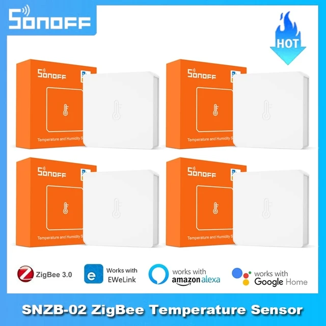  SONOFF SNZB-02 ZigBee Mini Indoor Temperature and