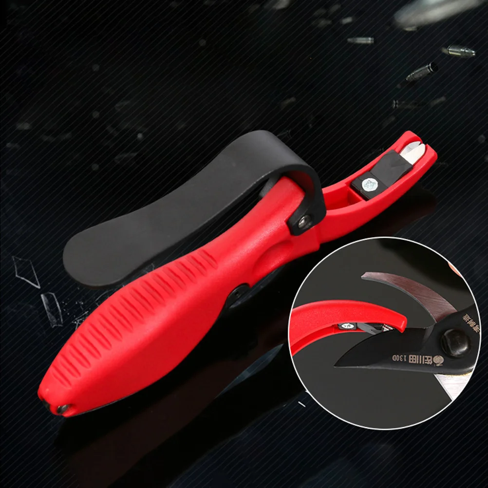 

Professional Handheld Sharpe Pruner Scissor Gardening Tool Sharpener for Lawnmower Blades Pruning Shears Limb Loppers Hoes