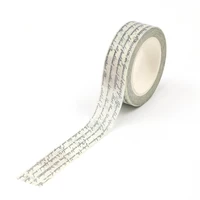 NEW 1 Roll 10M Decorative Vintage English Letter Washi Tape for Scrapbooking Planner Adhesive Stickers Masking Tape Stationery 1