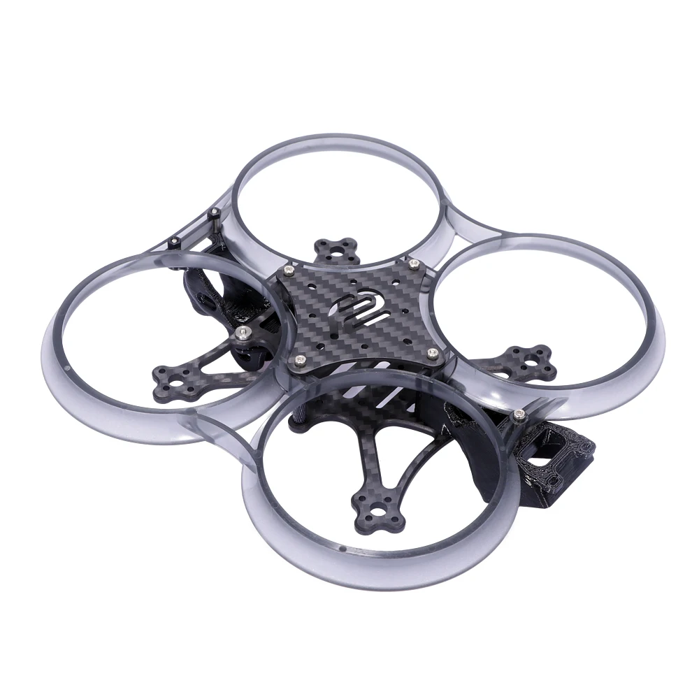 AlfaRC Vortex25 2.5 pouces Frame Kit pour FPV Racing Drone - Compatible Caddx Vista, avec hélice 65mm et câblage visible