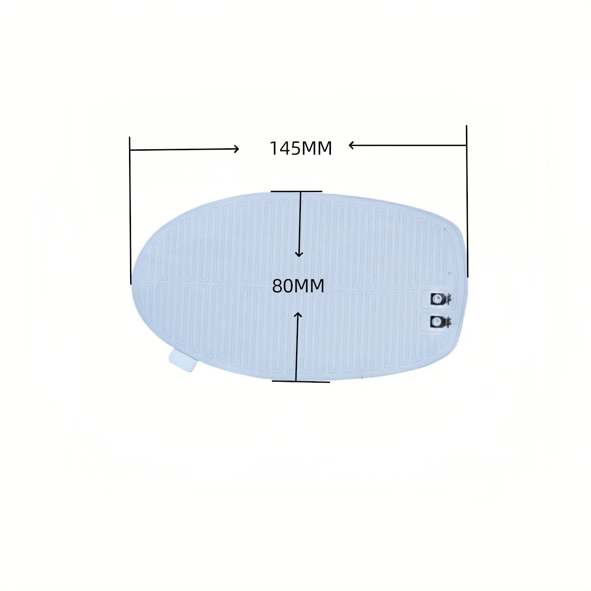 Upgrade14.5*8cm 범용 빠른 따뜻한 12V 자동차 사이드 미러 유리 히터 가열 Defogger 패드 매트 서리/안개/비 커버 제거