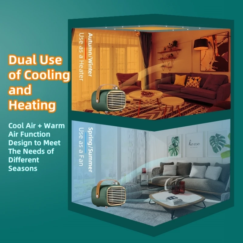 Electric Fan Heater New Portable Heater Winter Heater Mini Protable Winter Warmer Home Bedroom Office Use 4