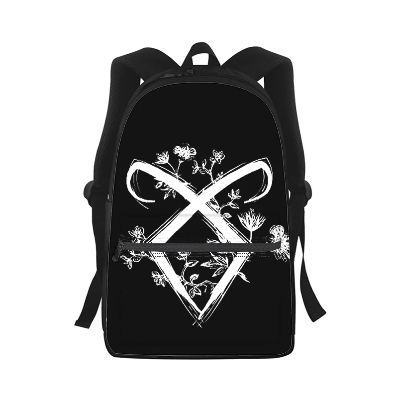 Shadowhunters Men Women Backpack 3D Print Fashion Student School Bag Laptop Backpack Kids Travel Shoulder Bag