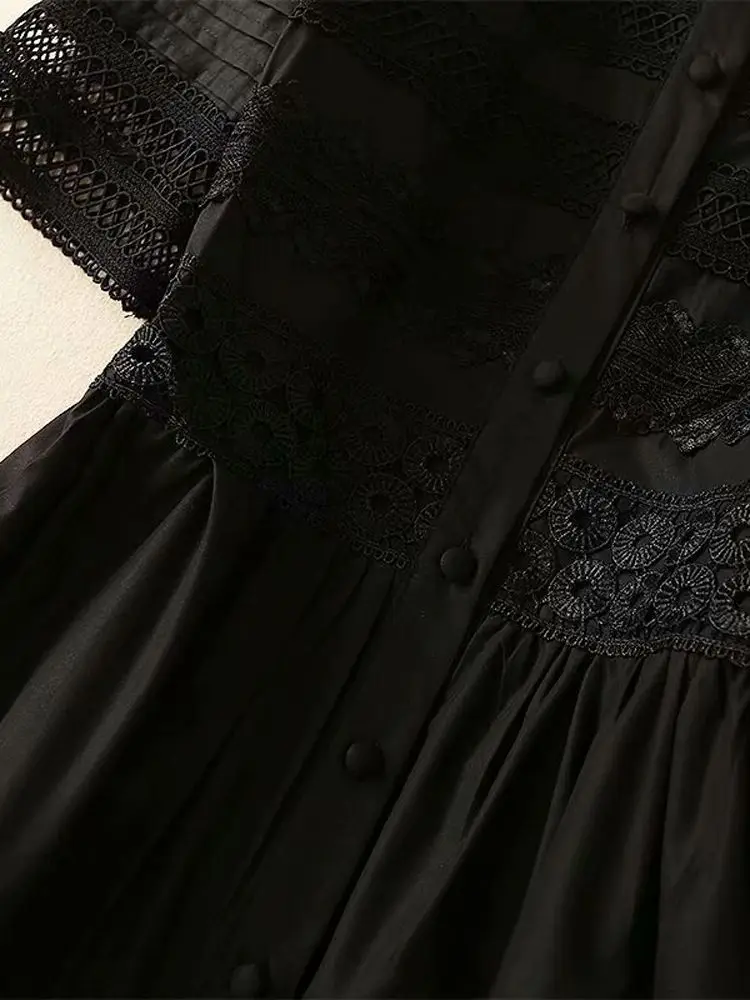 Elegantes para as Mulheres Vestido de Moda Zzsluia Vestidos Pesado Designer Magro Sólido Midi Manga Curta Verão Uma Peça Feminina Oco 20 Computers & Electronics