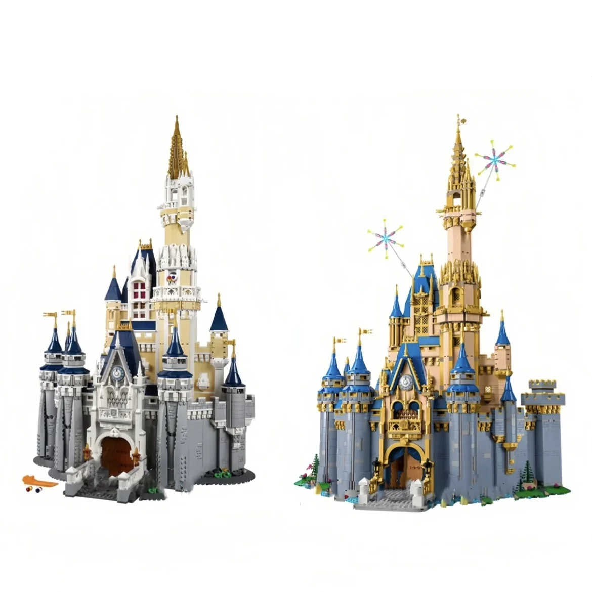 

NEW The Princess Castle 100th Anniversary Street View 43222 71040 Royal Clamshell 43225 Model Building Blocks Bricks Kids Toys