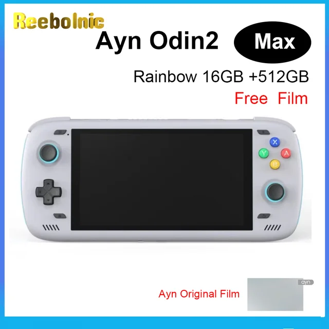 AYN Odin2 MAX 16GB+512GB Rainbow色 Amazon.com: AYN Odin 2 Max Android Handheld Gaming with high