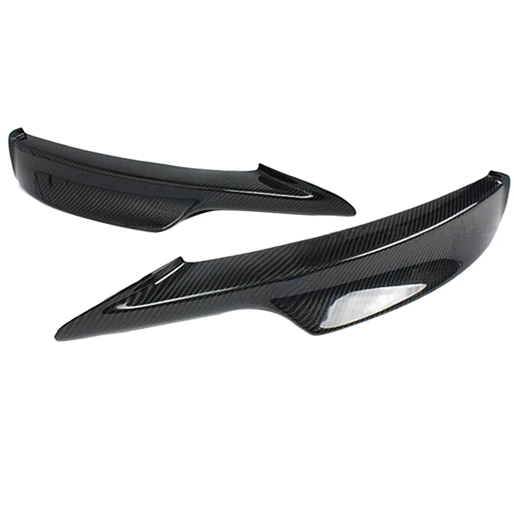 

Real Carbon Fiber Front Bumper Splitter Spoiler Lip for -BMW E90 E91 LCI M-Tech 2009-2011