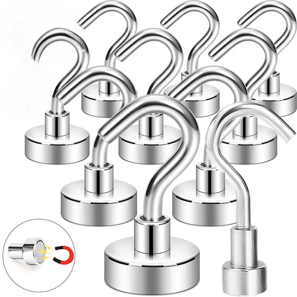 Magnet Ring Keys Holder Keys Iman Magnetic Hook Hooks Home and Decoration Bathroom Aimant Hanger Kitchen Wall Hanging Metal