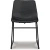 Centiar Mid Century Dining Room Bucket Chair, 2 Count, Black 4