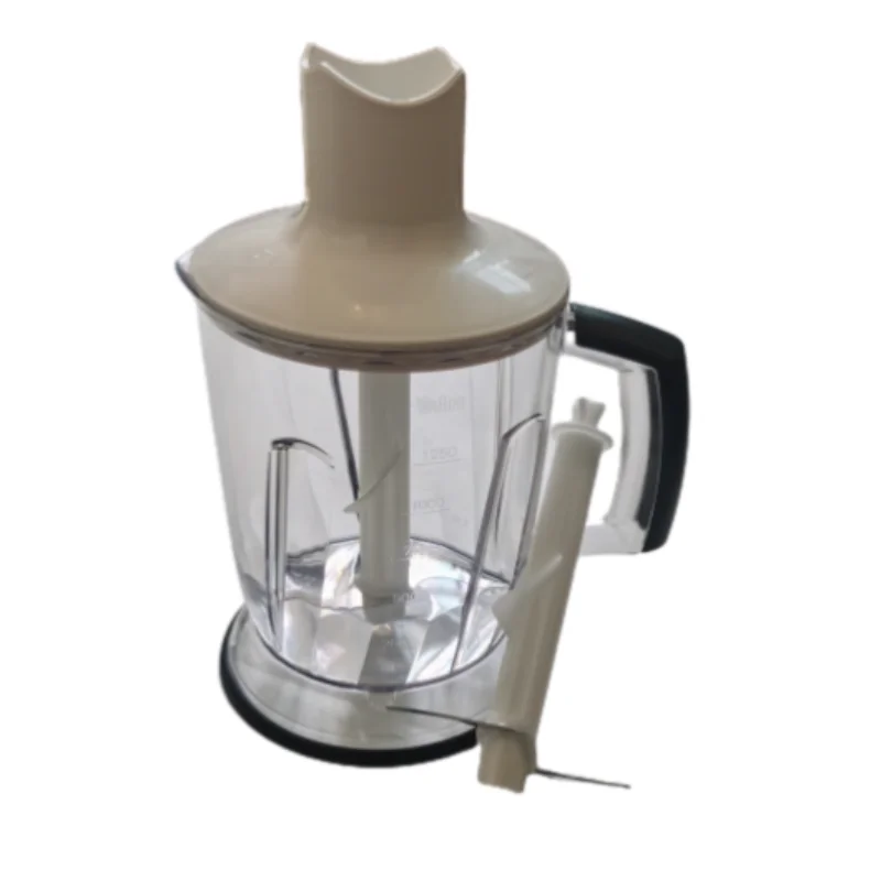 1250ML Stirring Cup for Braun 4165 4191 4199 4130 Host MQ735 MQ745 MQ775 MQ787 MQ500 MQ505 MQ525 MQ545 Replacement Cup
