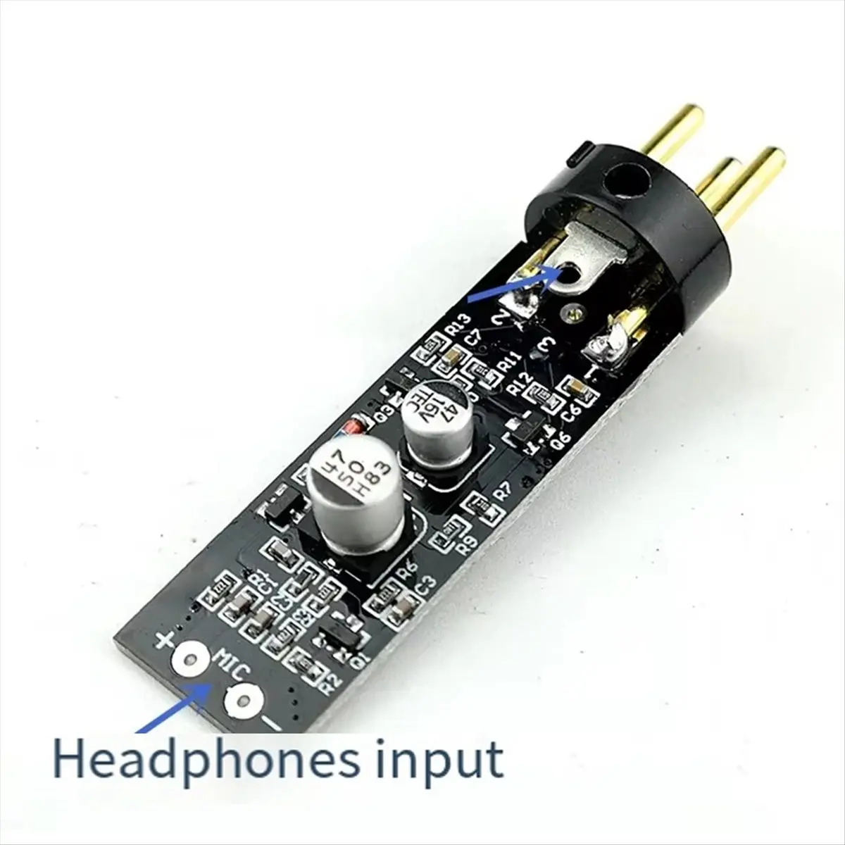 DT60 NEW 15-48V 팬텀 파워 일렉트릿 콘덴서 마이크 증폭기 보드 (K송 녹음, 컨퍼런스, 연설용) 125db