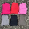 Solid Color soft Women Sport Pant Tight Butter High Waist Yoga Legging Athletic Gym Comprehensive Training Jog Back Waist Pocket 5