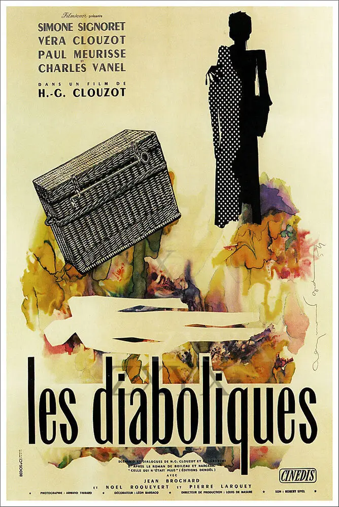

Винтажный кинопостер Les Devil iques (2)