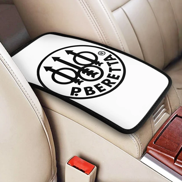 Tappetino copri bracciolo per auto in pelle Beretta Logo copertura per  Console centrale traspirante cuscino per interni auto pistola - AliExpress