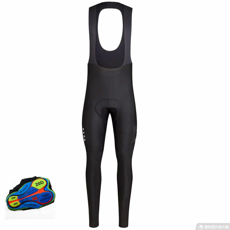 Men's Cycling Pants 20d Gel Pad Bike Trousers Long Cycling Wear Tights Riding Men Bib
