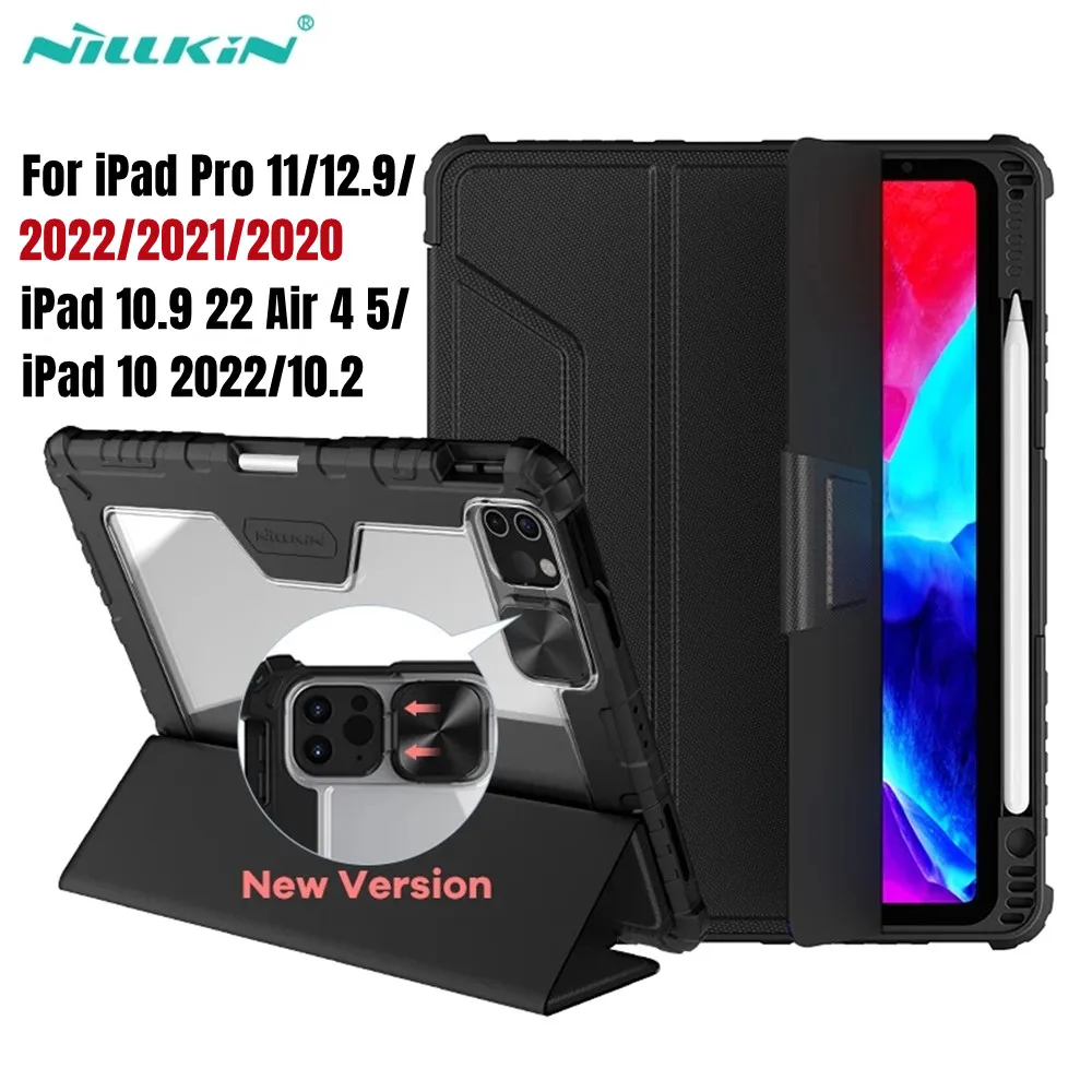 NillkinPULeatherSmartCaseStandforiPadPro112022CaseiPadPro