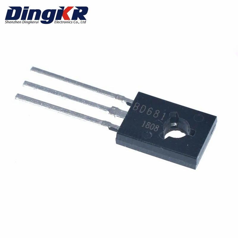 10 Pz Bd681/To-126-3Pins Transistor Bd681 Nuovo Originale In Magazzino Bd681 Tubo Darlington Bd681
