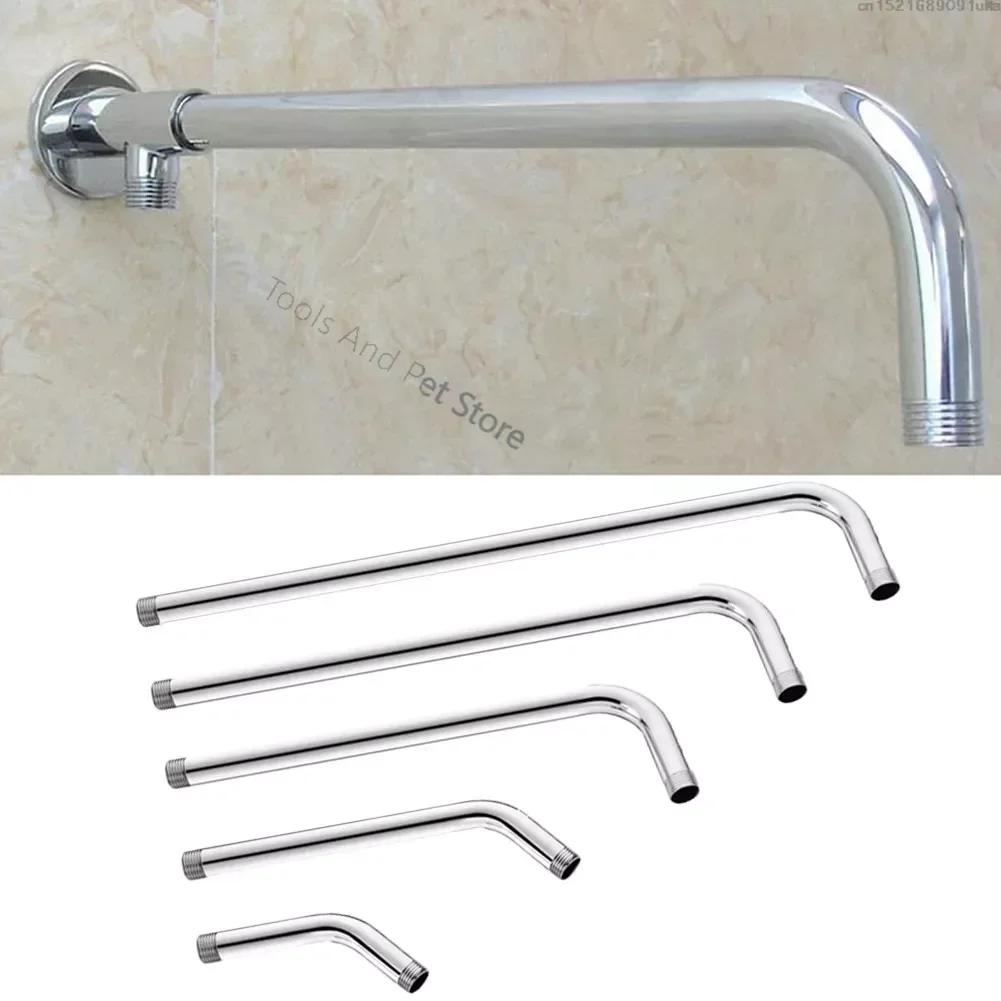 สแตนเลสหัวฝักบัวขยายแขนติดผนังหลอดหัวฝักบัวสําหรับห้องน้ํา Home อุปกรณ์เสริม 1