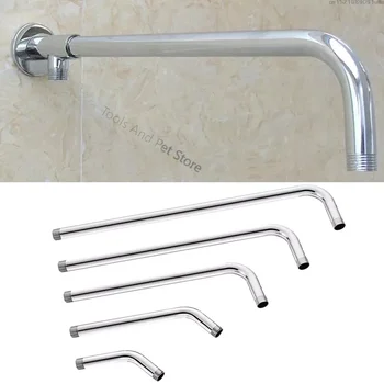 สแตนเลสหัวฝักบัวขยายแขนติดผนังหลอดหัวฝักบัวสําหรับห้องน้ํา Home อุปกรณ์เสริม 1