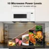 30" Over-the-Range Microwave Oven with 1.6 Cu Ft Capacity 1000 Cooking Watts, One-Touch Cooking Options 300 CFM, 2