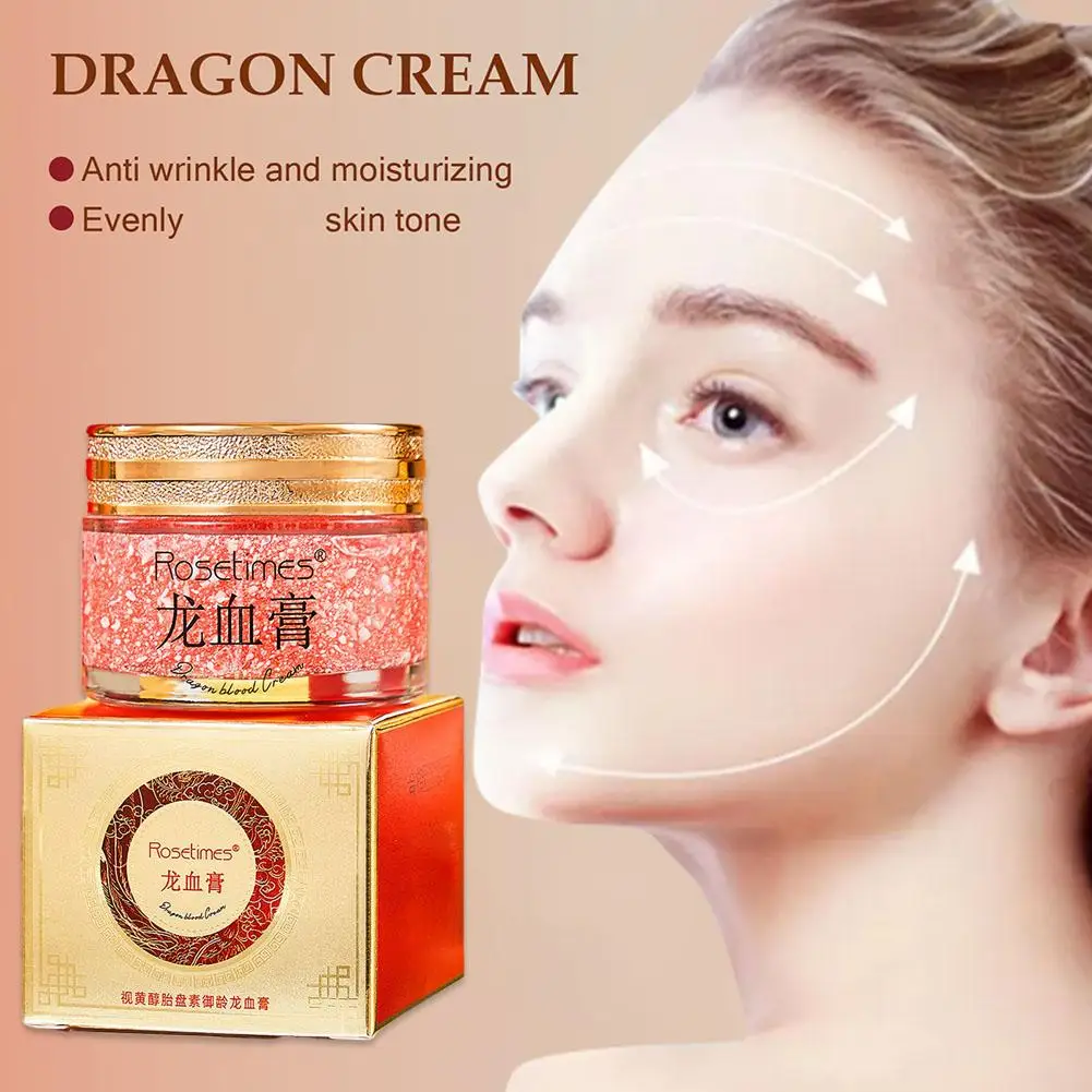 Nourishing Dragon Blood Deep Moisturizing Facial Cream for Rejuvenated Complexion and Smoother Skin