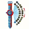 Dinosaur Projector Watch for Kids - 24 Image Flashlight & Timepiece - Fun and Educational School Gift 1