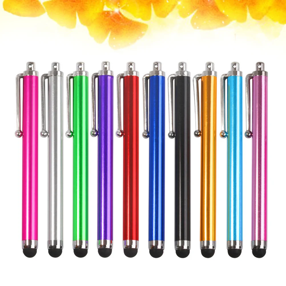

15pcs Touch Screen Pen Capacitive Pen Universal Writing Tool Office Supply for Phone Tablet (Mixed Color)